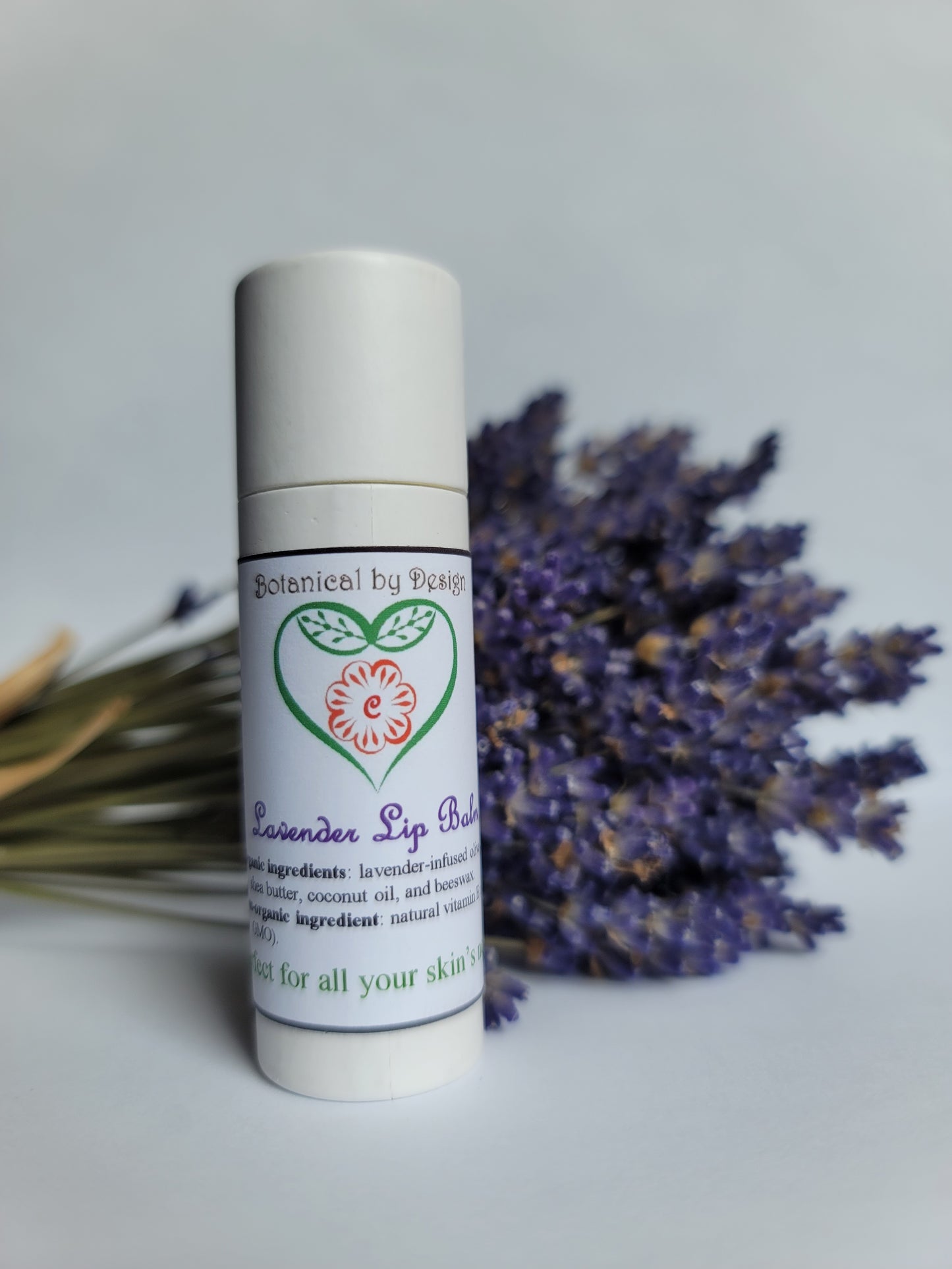 Lavender Lip Balm (98% organic)