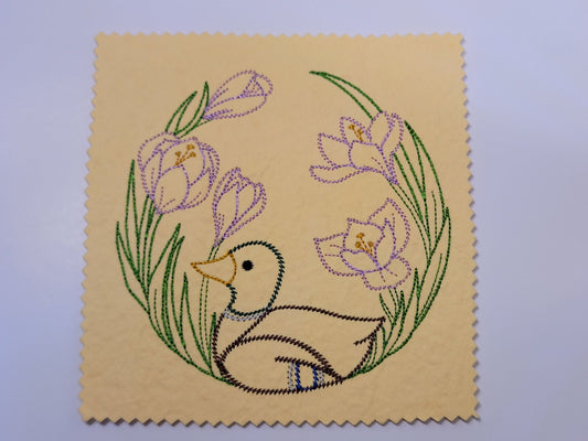 Spring Crocuses and Gentle Company