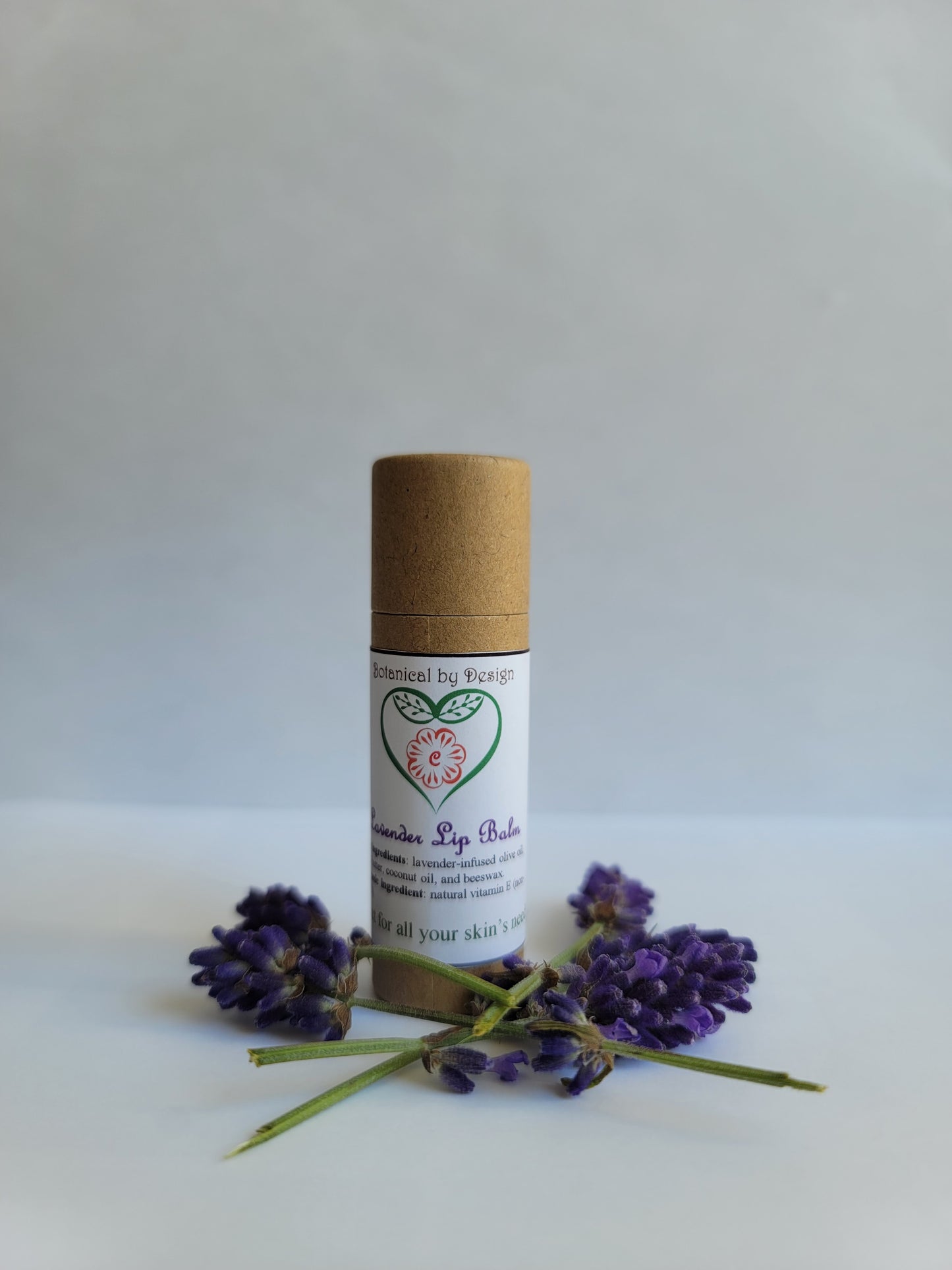 Lavender Lip Balm (98% organic)