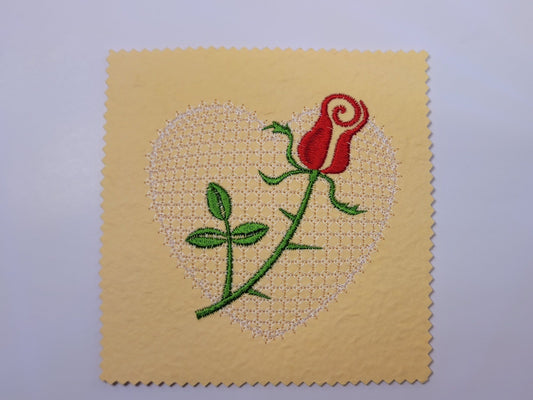 A Rose in Loving Bloom