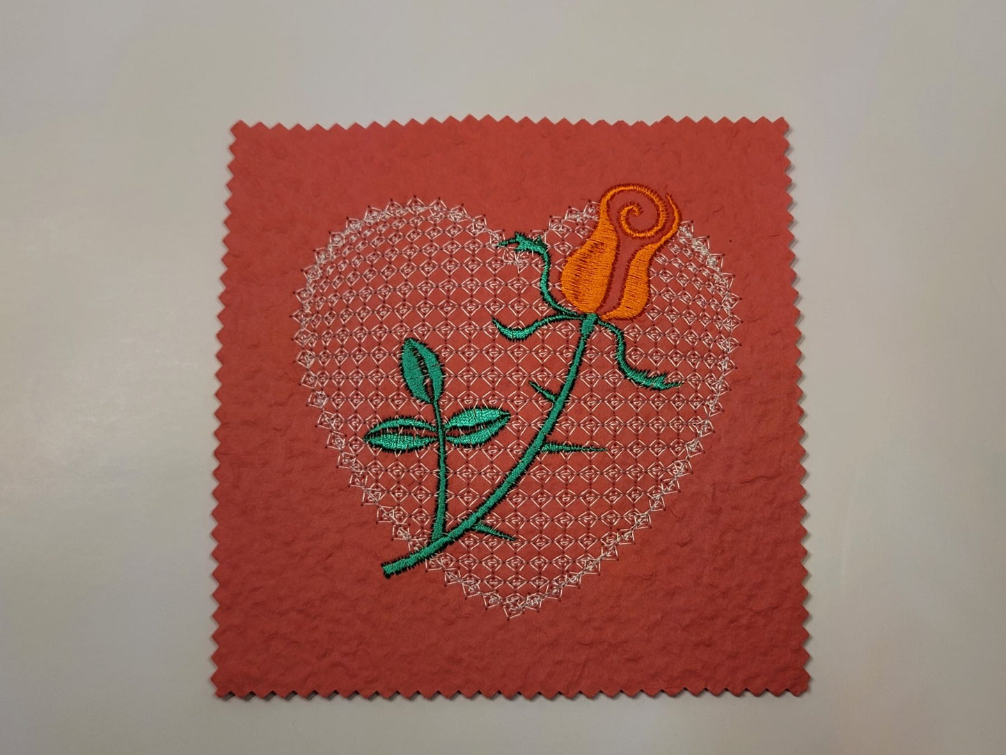 A Rose in Loving Bloom