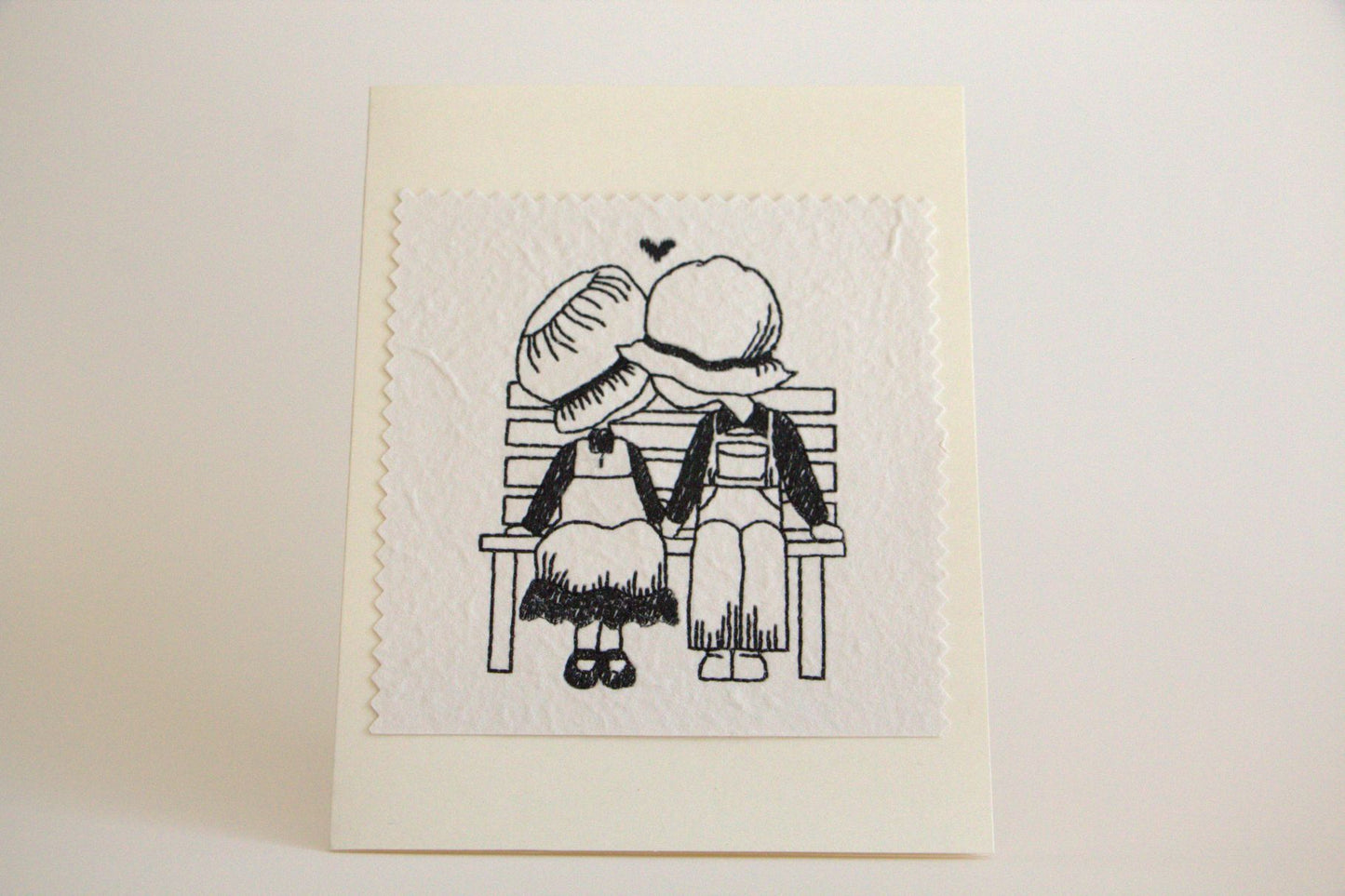 Two Hearts On a Bench