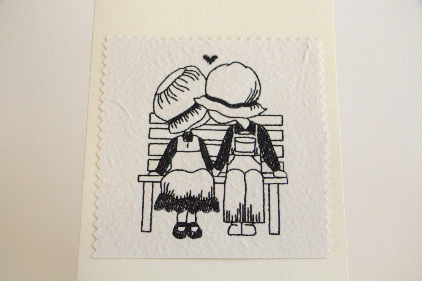 Two Hearts On a Bench